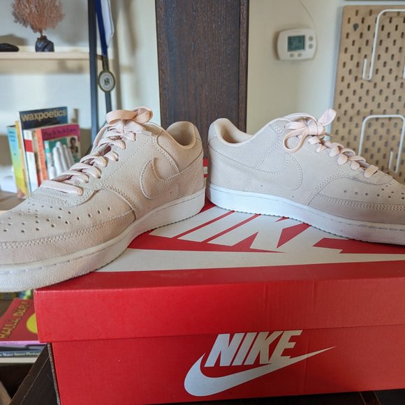 Nike Ebernon Low Pink Suede Monochrom - Picture 3 of 10